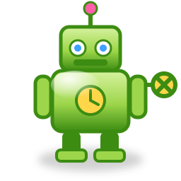 Wind-up robot enemy sprite